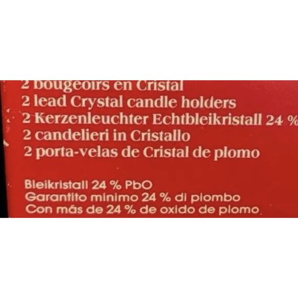 CRISTAL DE FLANDRE CANDLE HOLDERS 8 FRENCH VINTAGE CRYSTAL FLORILEGE 3 5/8" - Picture 11 of 12